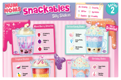 num nom snackables silly shakes